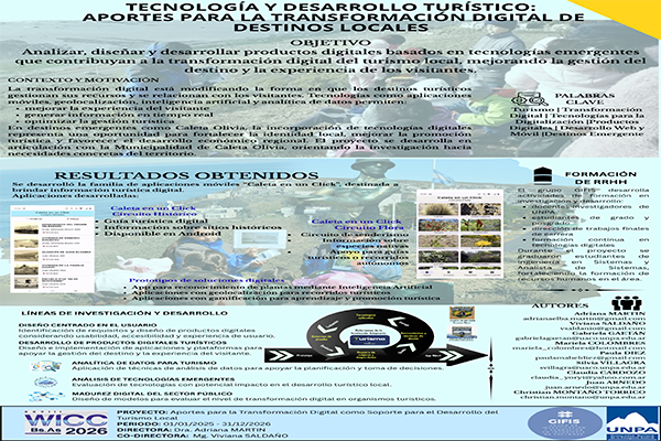 Tecnología y Desarrollo Turístico: Aportes para la Transformación Digital de Destinos Locales